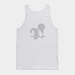 Cochlear Implant - I wear, I hear, I rock Design Tank Top